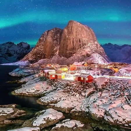 Panorama X 5 Min From Reine, Hamnoy And Bodo Ferry 別荘 *
