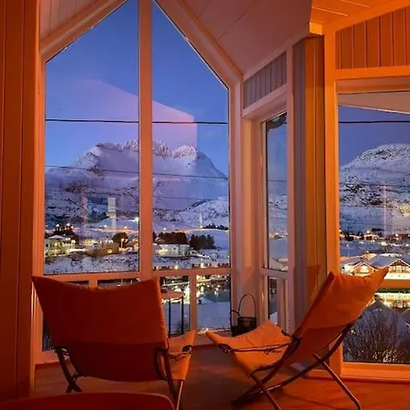 Panorama X 5 Min From Reine, Hamnoy And Bodo Ferry Ferienhaus *