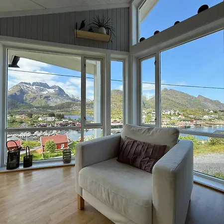 Ferienhaus Panorama X 5 Min From Reine, Hamnoy And Bodo Ferry Moskenes