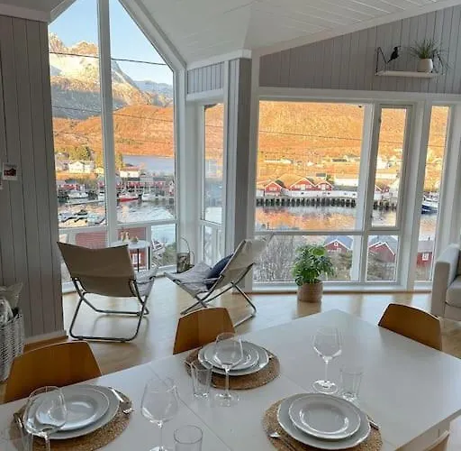 Panorama X 5 Min From Reine, Hamnoy And Bodo Ferry 別荘 モスケネス